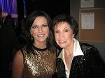 Catching up with fellow Grand Ole Opry member Martina McBride backstage at the Ryman on November 14, 2009....I've known Martina as a friend for many years
